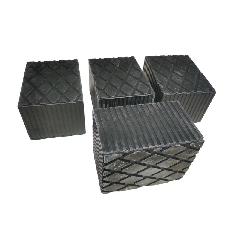 Lift Car Flooring Solid Rubber Mat Lifting Machine Accessories Lift Rubber Jack Pad for Car Lift Rubber Cushion Block 4 Sold by