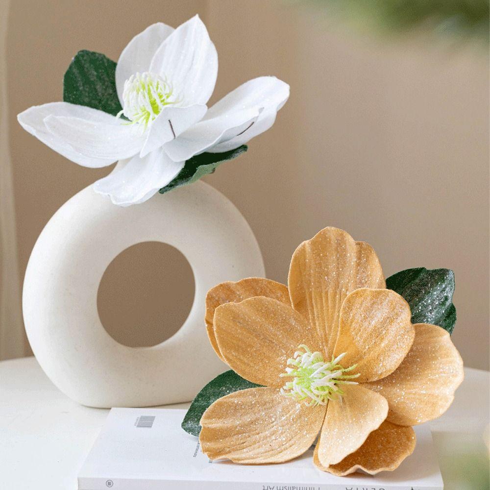 Velvet Christmas Lotus Flower 25cm Christmas Tree Wreath Multi-color Xmas Tree Ornaments  New Year