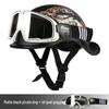 G3F Retro Japanischer Aufgebogener Heckhelm: Herren- & Damen-Cruiser-Helm für Radfahrer