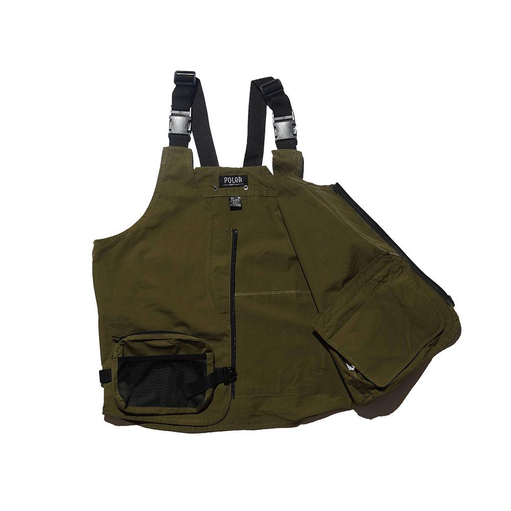 Polerstuff Ct Rip Pocket Vest Olive