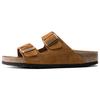 Arizona Series Cowhide Suede Light Brown Version Sandals Men's 1009526