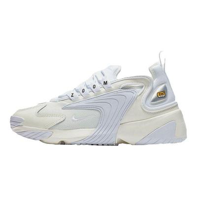 Zoom 2K Bianco Argento Sneakers da Donna Sail Nero AO0354-101