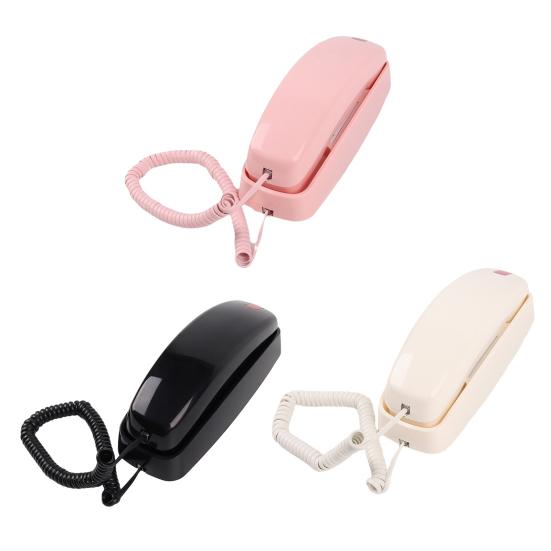 Festnetztelefon mit Lautstärkeregelung, Festnetztelefon mit großen Tasten, für Home Office, kabelgebunden