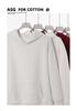 Trendy Unisex Heavyweight Retro Hoodie: Plain Color, Drawstring-Free, Loose Fit for Autumn/Winter