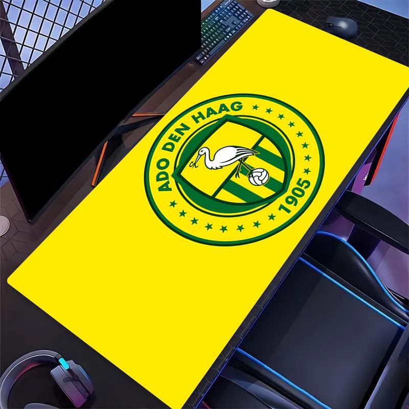 ADO Den Haag Print  Cushion Non-slip Laptop Tablet Big Mousepad XXL Mat Mini PC Playmat With Lock edge