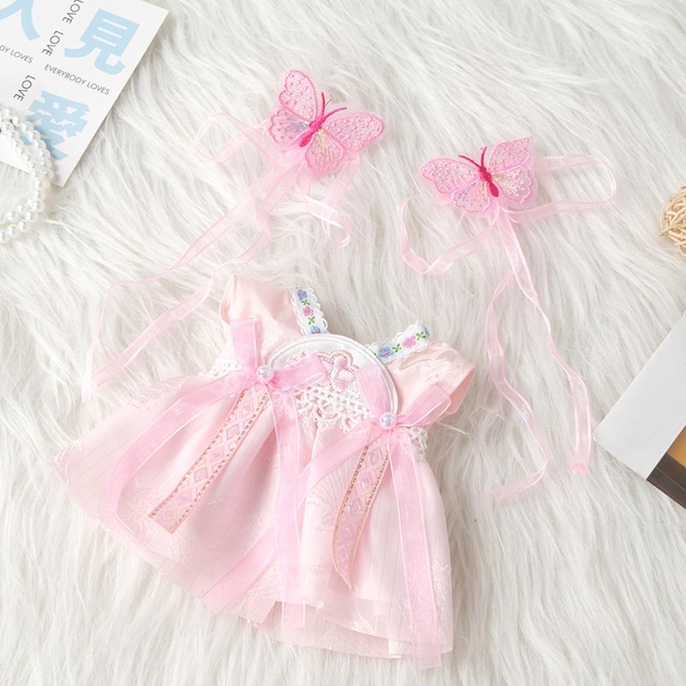 20cm Doll Clothes DIY Princess Dress Cute Lolita Outfit  Girl