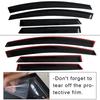 Ford Focus 2000-2007 ZX5 Hatchback Window Visors Rain Shields