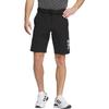 Adidas Front Zipper Logo Print Fitted Mid Waist Casual Shorts Men shorts Black IN6564