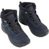 DECATHLON SH100 Slip Resistant Waterproof Thermal Mid Top Kids' Boots Dark Blue Kids'