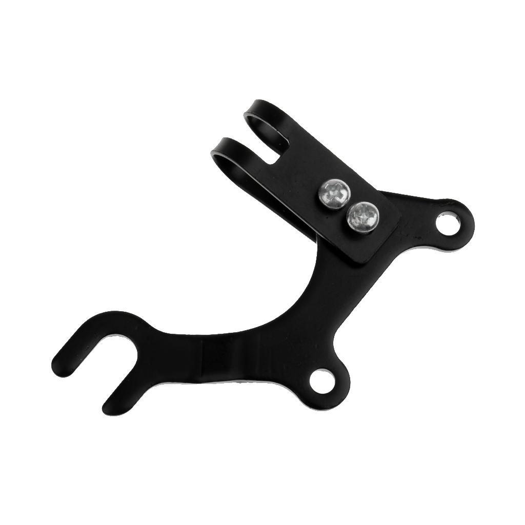 Mountainbike Scheibenbremse Fahrrad Halterung Adapter Schalterhalter Schwarz 160mm