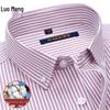 ROMON Men's Business Short-Sleeve Formal Shirt