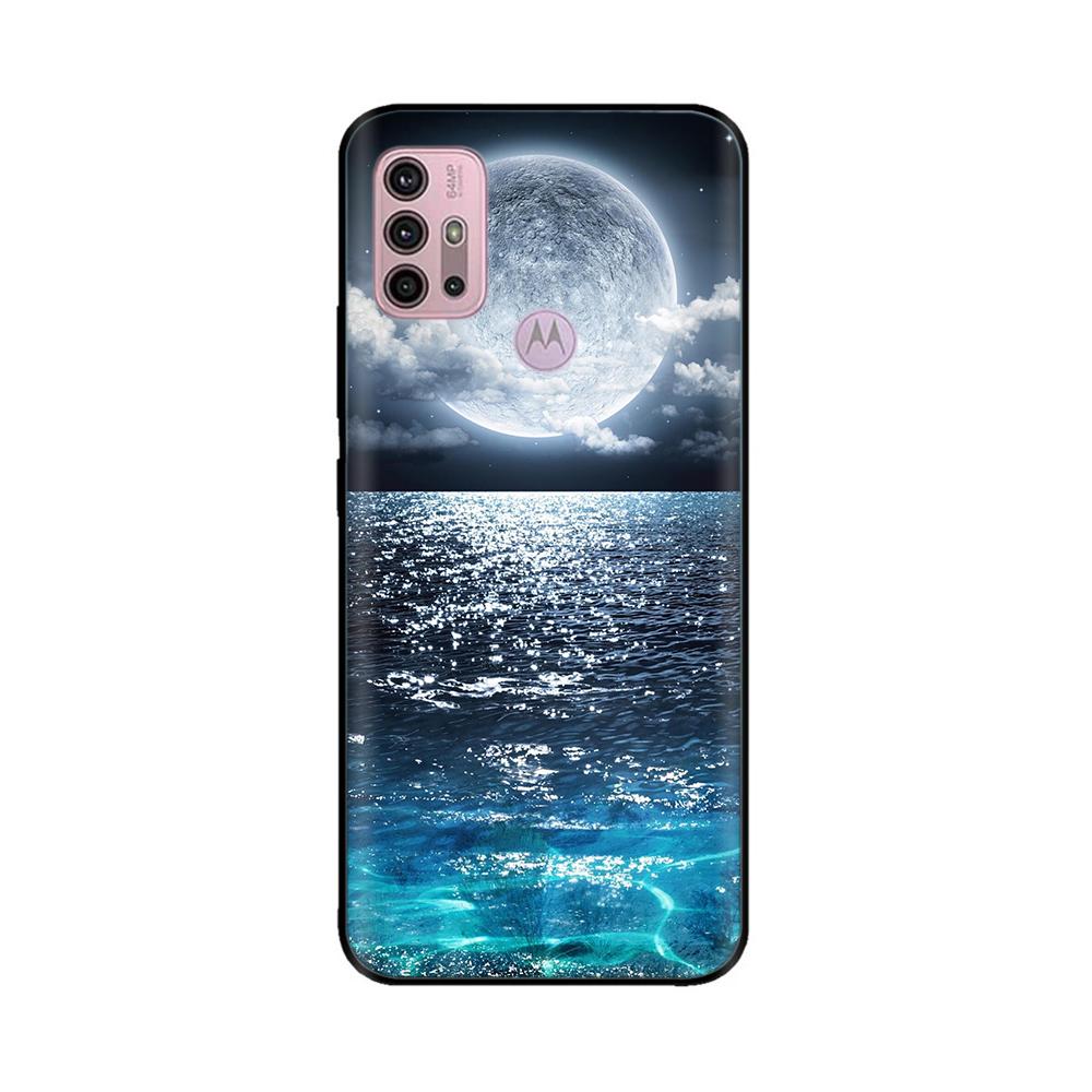For Moto G30 Case Cool Fashion Pattern Back Cover For Motorola Moto G10 G20 Case for MotoG30 G 30 Bumper Soft TPU Silicone Cover