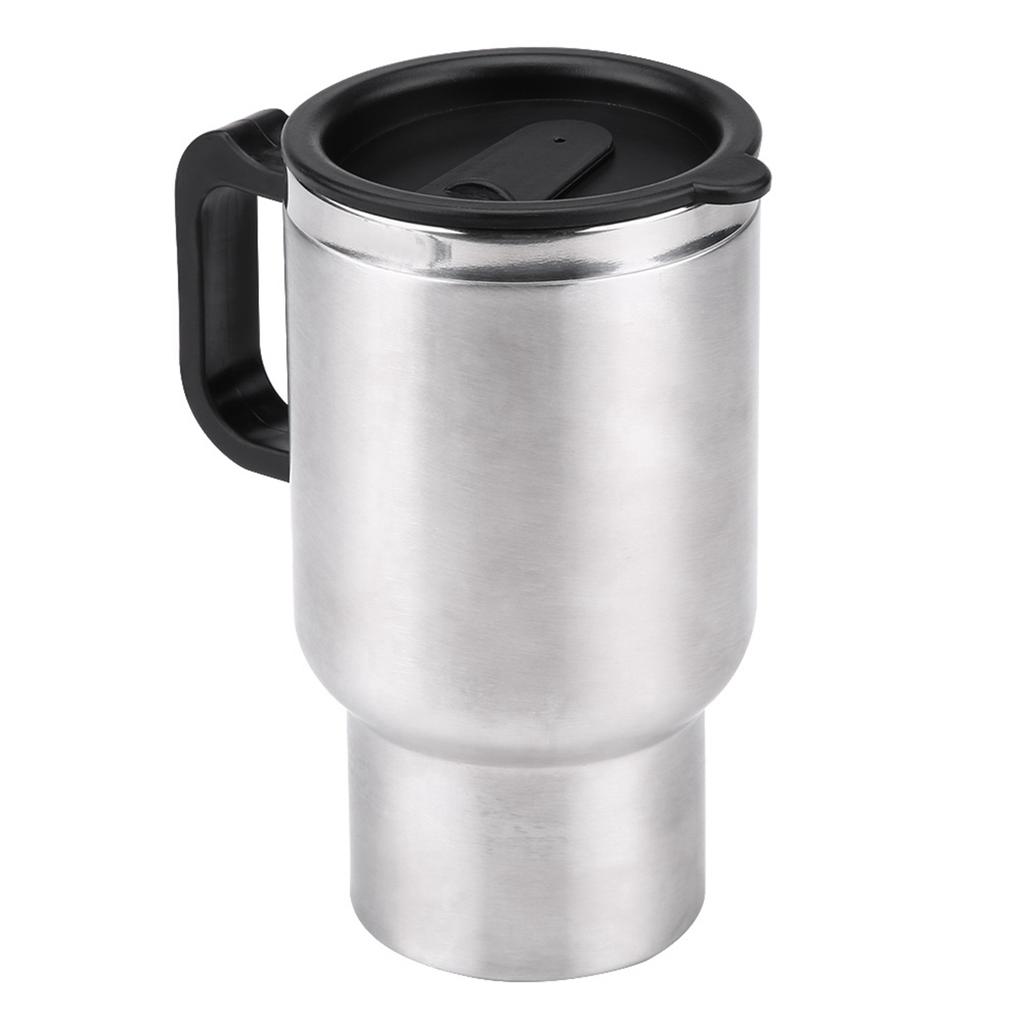 12V 450ml Electric Incar Stainless Steel Travel Heating Cup Coffee Tea Car Cup Mug