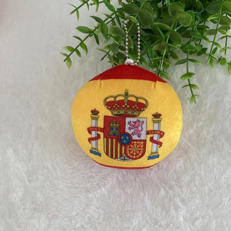 Julegaver Country Ball Plysjdyr 10Cm Polandball Anheng Landsflagg Kuler Countryball Kosedukke