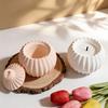 Round Jar With Lid Storage Box Plaster Silicone Mold Easy Remold For DIY Gypsum Jewelry Storage Jar Candle Cup Home Decoration