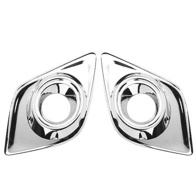2 Peças Moldura Decorativa de Farol de Nevoeiro Dianteiro de Carro Encaixe para Toyota Hilux Revo Sr5 2015 2017