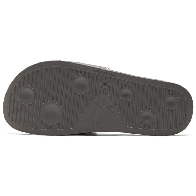 Puma Leadcat Ftr Synthetic Leather Outdoor Sports Slide Sandals Unisex Footwear Black White 372276-11