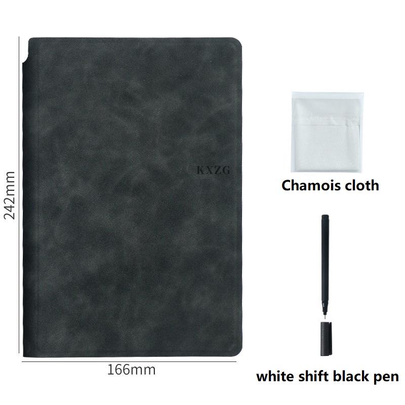Blackboard A5 Whiteboard Book Sticky Whiteboard Planner Reusable Notebook Set with Whiteboard Pen BBAN01