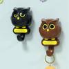Owl-Shape Hook Multipurpose Hat Scarf Key Hanging Hook Wall Storage Rack Kitchen Bathroom Organizer Hanger