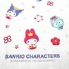 Sanrio Characters Made Japan Japanese Pattern Hand Towel Hinamatsuri Cinnamoroll 3490cm 100 Cotton