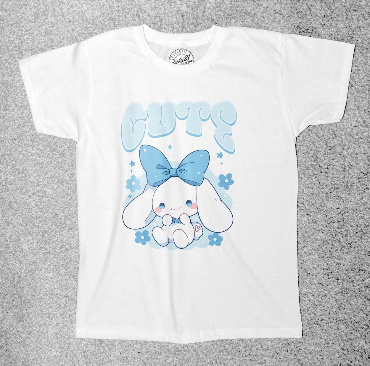 Каваий Киннаморолл 010 Аниме/Манга Детские футболки 130