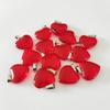 Red Heart Charm Pendants Fashion Small Glass Pendant Jewelry DIY Accessories for DIY Necklace Bracelet Jewelry Crafts