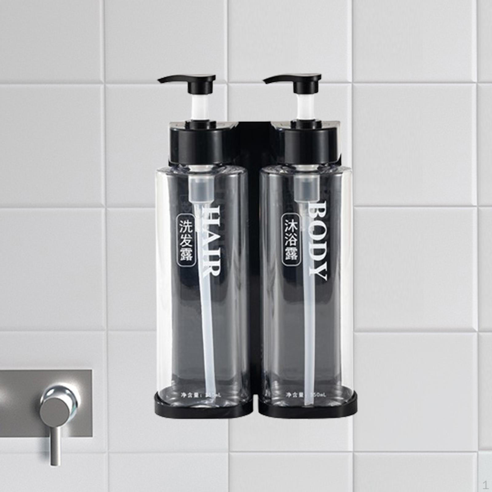 

Удобный набор бутылочек с помпой для предметов первой необходимости для душа и ванны