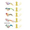 Interaction Cats Toy Set with Electronic Chirping Bird Sound Catmint Cats Feathered Brid for Indoor Cats Exercise Playsets