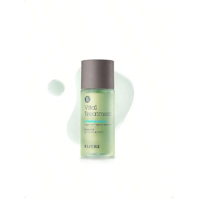 Blithe Produits de Soin Coréens 6 Feuilles 54ml Essence Claire Pour Rosacée & Soulagement des Rougeurs, Toner BHA Hydratant Rafraîchissant Pour le Visage, Points Noirs