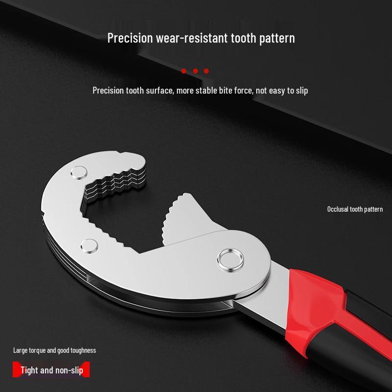 Multifunctional Adjustable Bathroom Pipe Wrench - Large Universal Small Tool