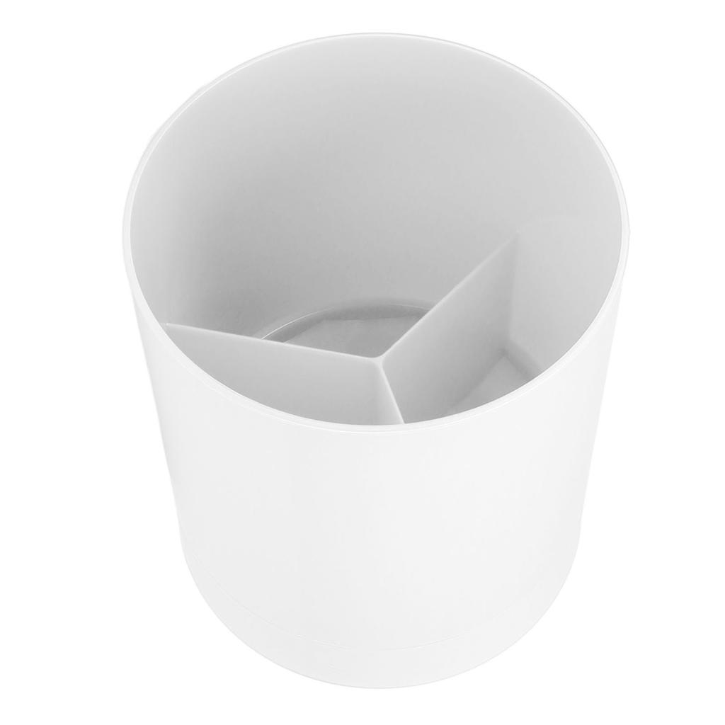 Utensil Holder 360 Degree Rotatable Simple Chopstick Basket Tableware Storage Container for Home Kitchen