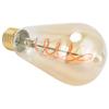 Light Bulb Dimmable Transparent Glass High Light Transmittance E27 Lamp Holder Warm Light 4W LED Bulb 110V