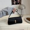 2025 Autumn Beautiful Trend New Retro Solid Color Foreign Style Portable Shoulder Underarm Bag Simple Versatile Bag