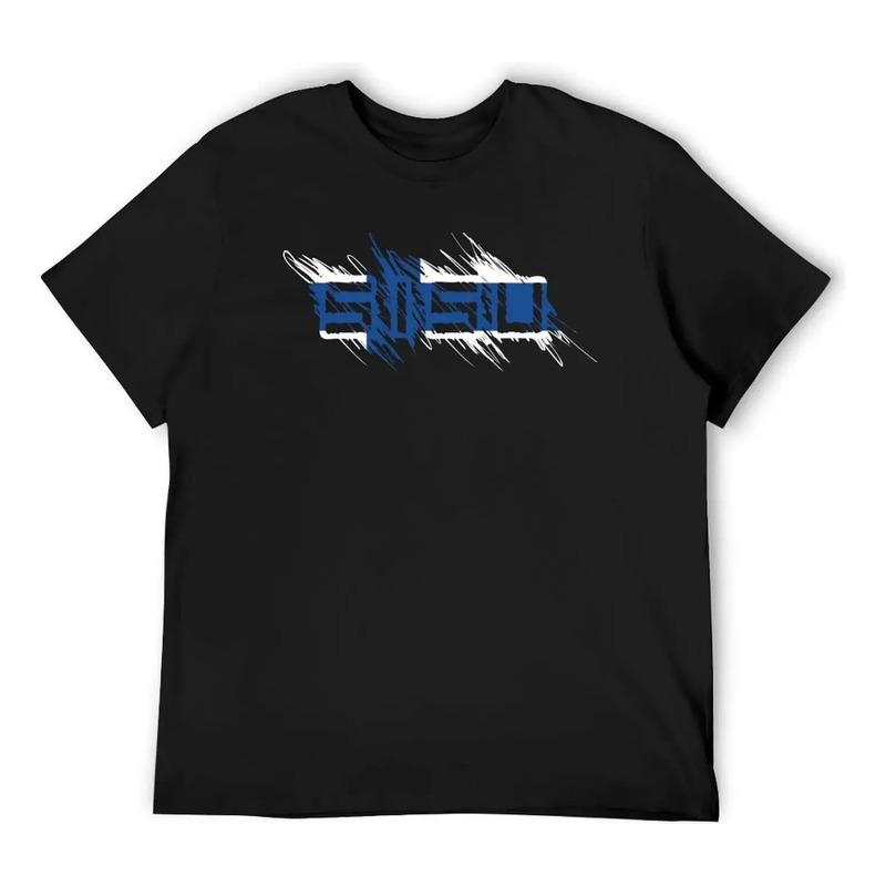 Camiseta Envelhecida Com Bandeira Finlandesa Sisu, Roupas Ma S