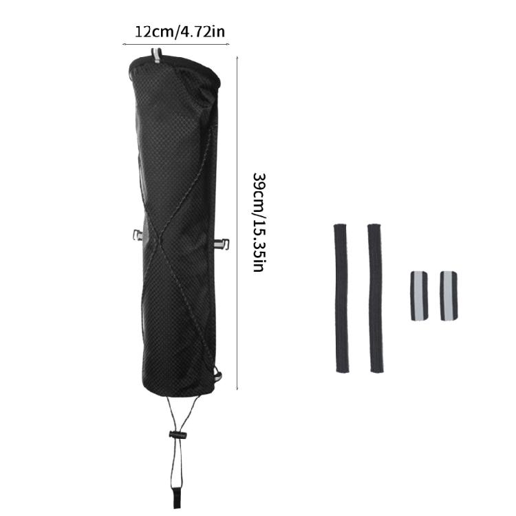 Outdoor Hiking Poles Organizers Light Weight External Hiking Poles Storage Bag Walking Stick Opening Tightening Bag