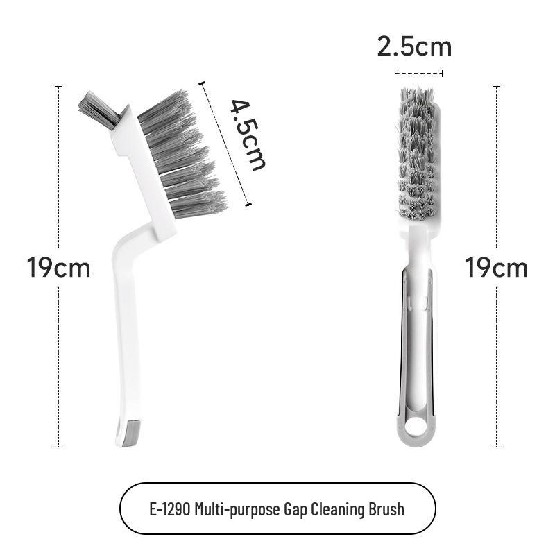 Multi-Functional Rotating Tile & Gap Cleaning Brush for Bathrooms