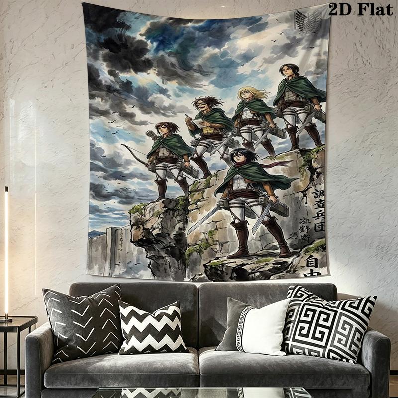 Dark Warrior Tapestry Bold Art Space Tapestry Background Cloth Wallmounted Work Of Art Home Decor Homestay Soft Decoration Tapestry