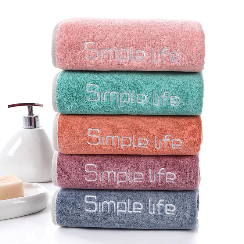 Microfiber Towel New Moisture-wicking Wash Face Towel Couple Multi-color Optional Gift Idea Towel Durable Durable