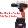 Battery Adapter Converetr For Black+Decker 20V Li-ion Tool To Lidl Parkside X20V Li-ion Battery Adapter Power Tool Accessory