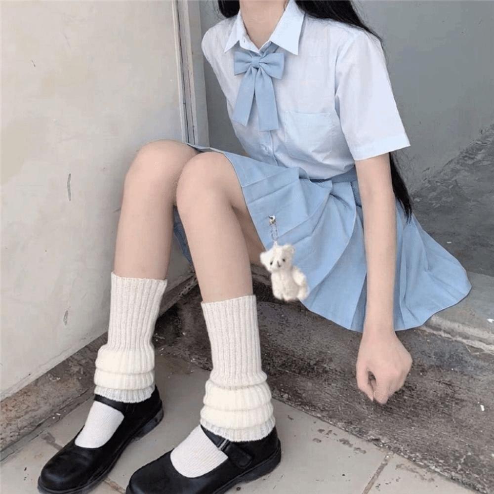 Heap Socks Knitted Leg Warmers 40/5070cm Length Wool Leg Warmers Lolita Leg Warmers Autumn Winter