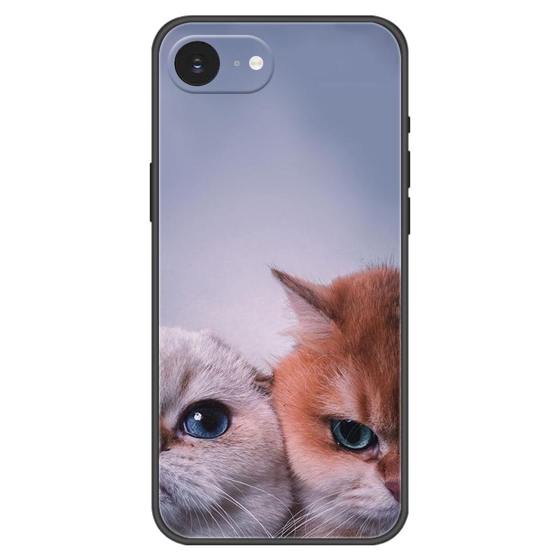 Phone Case For iPhone 16E iPhone16E SE 2025 SE4 5G Cases Soft Silicone Cover For iPhone SE4 Fashion Case Full Protector Shells