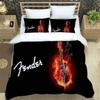 Fender Musik Gitarre Fashion 3D Printed Bedding Queen Bedding Set Customized King Size Bedding Set Soft And Comfortable
