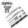 1set Adjustable Photovoltaic Support Solar Panel Bracket Solar Holder End Clamp Kit Flat Roof Mounting Tools Replacement Kit