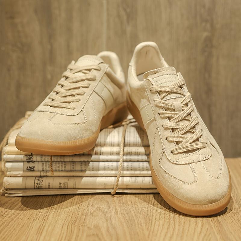 Fashion New Versatile Men's Tenis Masculino Genuine Leather Male Skateboard Footwear Handmade Summer Casual Shoes Leisure Walk Sneakers