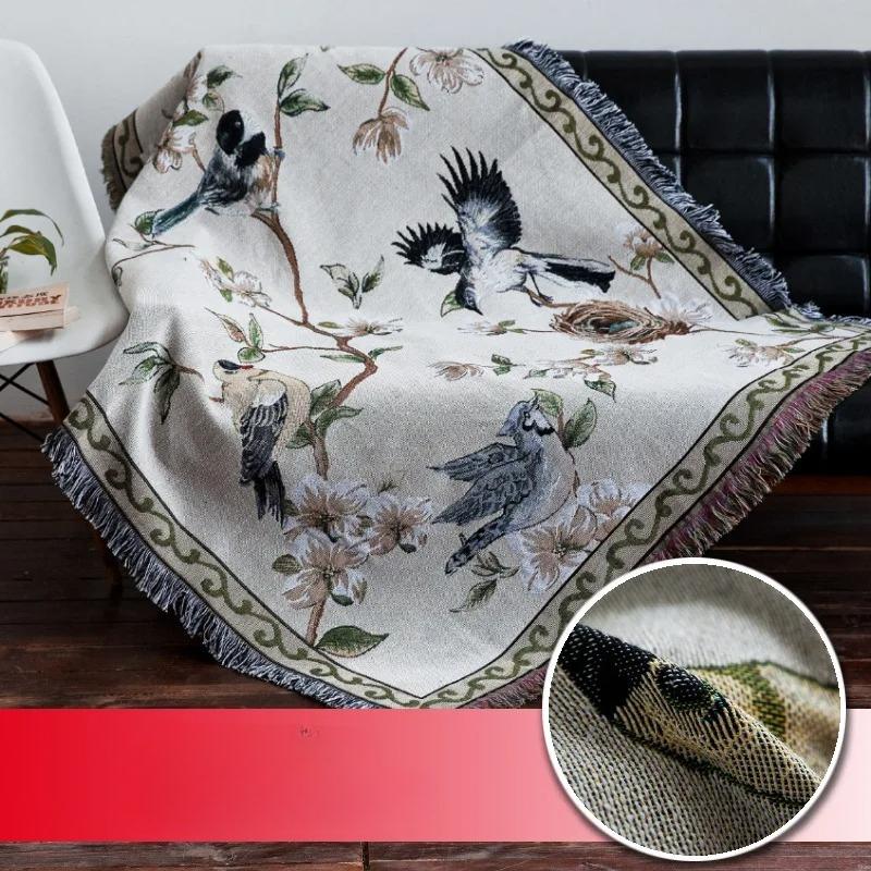 Sucre Nordic Style Sofa Towel Sofa Blanket Full Cover Blanket Outdoor Blanket Decorative Bedside Towel Back Blanket