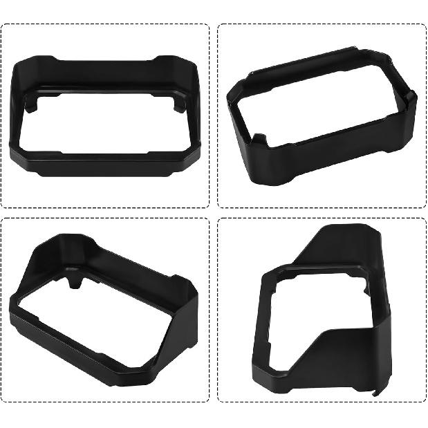 Black Dashboard Guard Protector Cover Compatible with CFMOTO Ibex 450 2025,Especially Designed,ABS Plastic,CFMOTO Ibex 450 Accessories