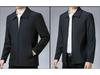 2024 Spring/Autumn High-Quality Lapel Jacket for Middle-Aged and Elderly Men - Fashionable Business Casual Outerwear