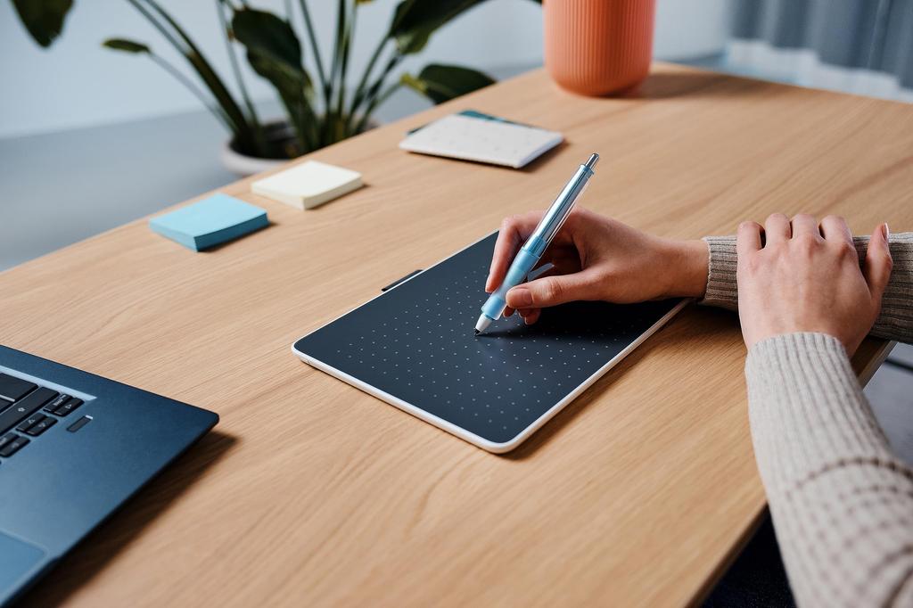 Wacom Grip Digital für Aquablau CP202A01A Dr.