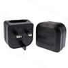 2 Pin to  3 Pin EU to UK Power Socket 250v Plug Converter New Charger  Travel