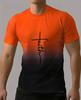 Summer Casual Men's T-Shirt Daily Outdoor Loose Comfortable Short Sleeves Fashionable Street Style Gradient Color Top Tees